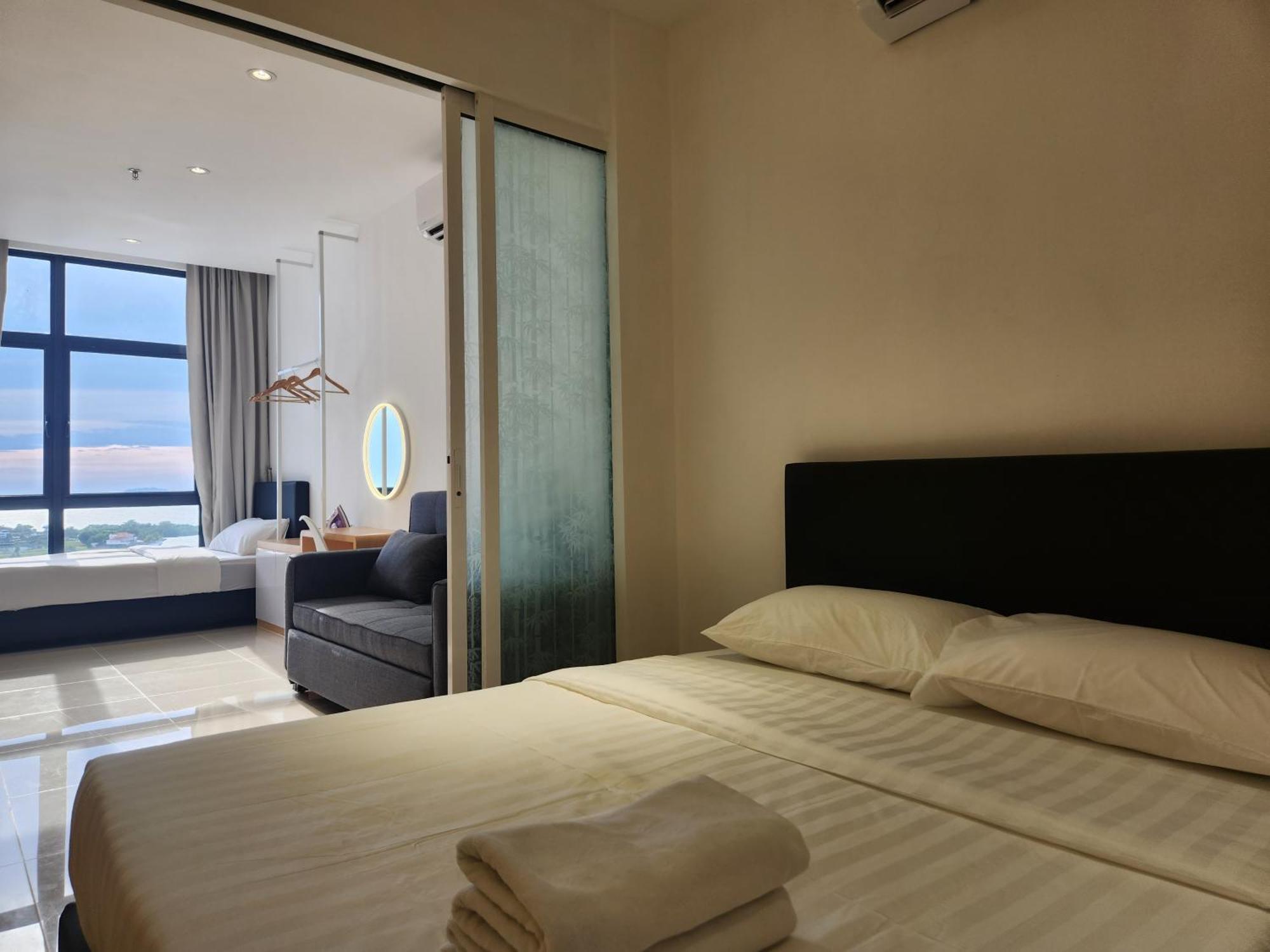 The Shore Kota Kinabalu City Centre By Lw Suites חדר תמונה